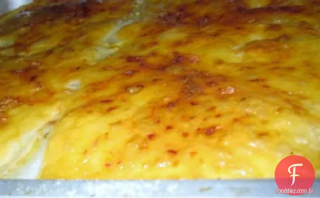 Caçarola Especial De Batata Com Alho E Queijo