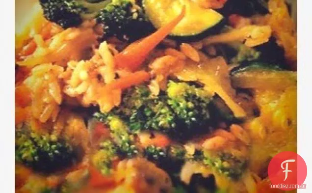 Receita vegetariana para fritar