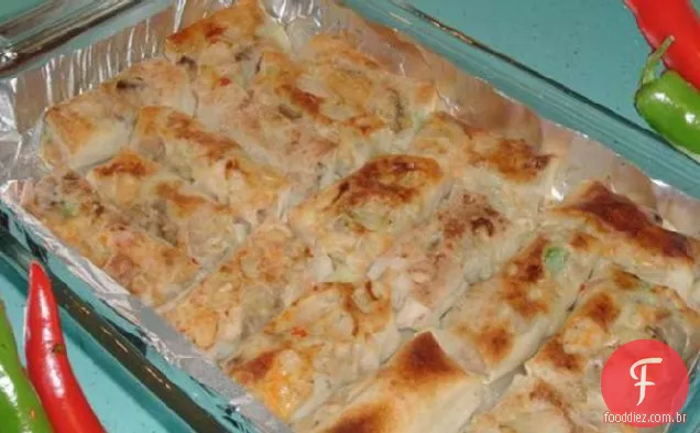Enchiladas De Rolo De Ovo De Galinha