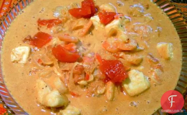 Caril De Frutos Do Mar (Curry Malu)