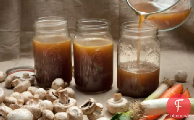 Caldo De Cogumelo Fácil