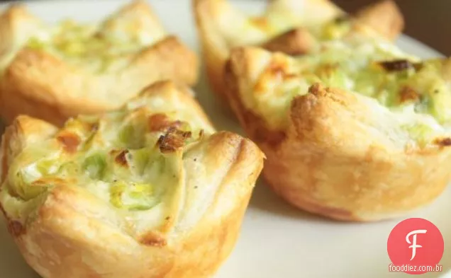 Mini Tortas De Alho-Poró