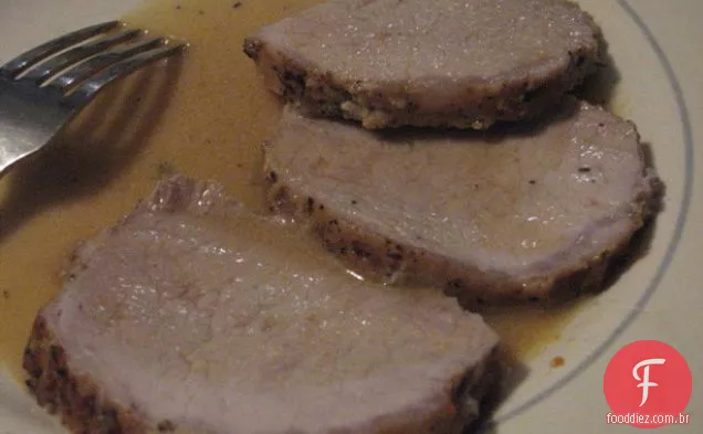 Roti De Porc Au Lait-Lombo De Porco Com Leite Integral