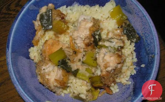 Fácil Fogão Lento Batata-Sopa De Alho-Poró