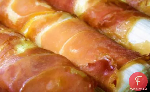 Alho-Poró Assado Com Prosciutto