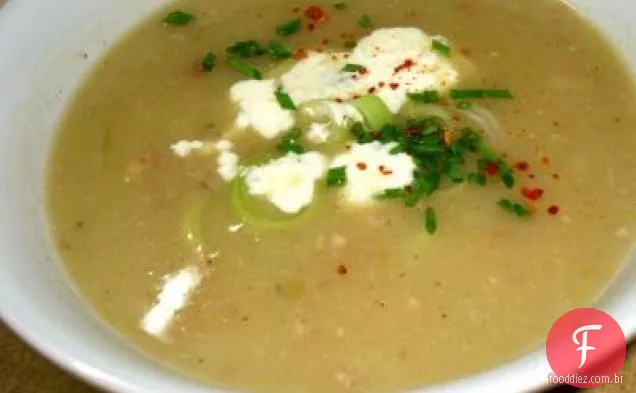 Terra Creme De Sopa De Alho-Poró