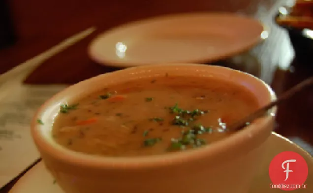 Tadich Grill Boston ou Nova Inglaterra Clam Chowder Oh sim!