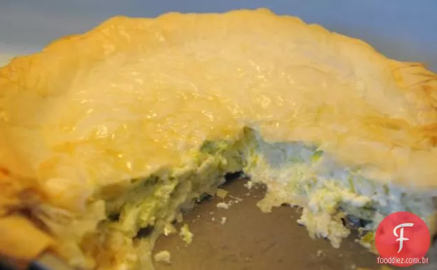 Albânia: Byrek Ose Lakror (Torta De Alho-Poró)
