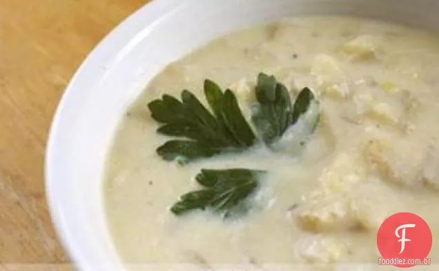 A + Fitzgeralds Casino Potato Leek Soup