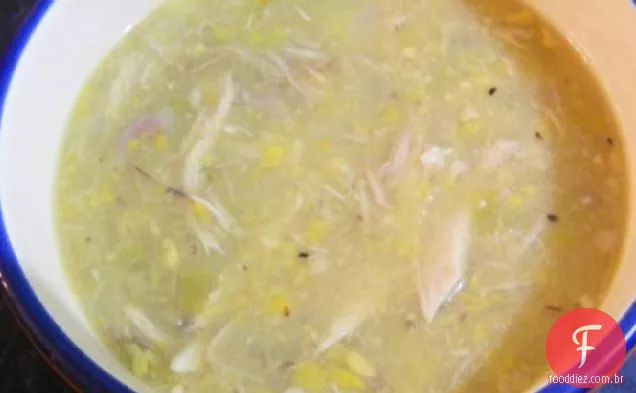 Sopa De Frango E Milho