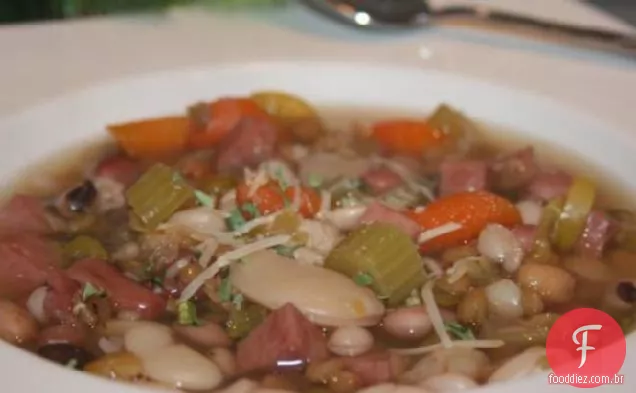 13 Feijão Crock Pot Sopa