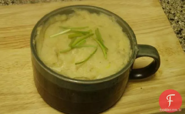 Sopa De Alho-Poró De Batata