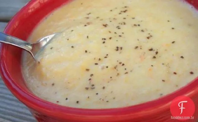 Creme de sopa de Alho-Poró