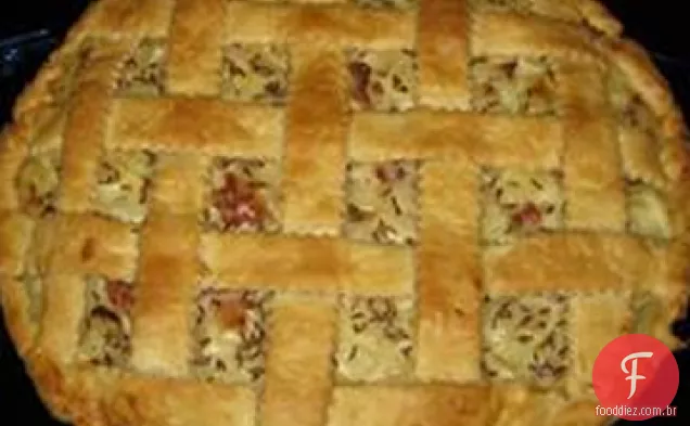 Alemão Zwiebelkuchen (Torta De Cebola)