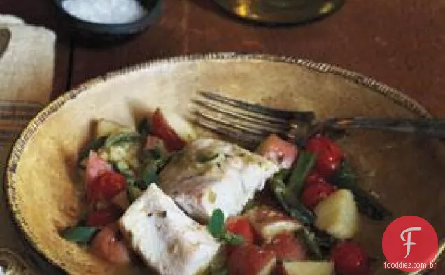 Chili - peixe refogado com tomate e batata