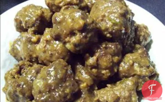 Almôndegas De Cebola Francesa Rápidas