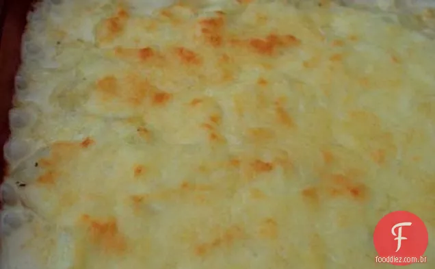 Cebola Assada Gratinada