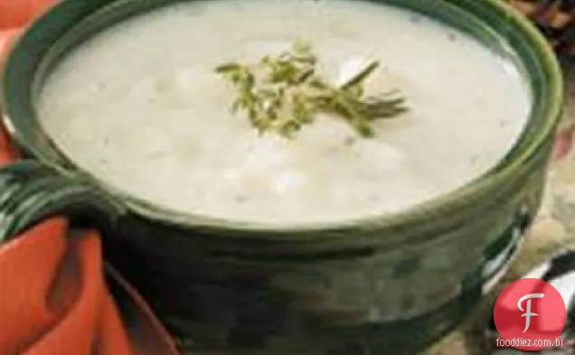 Sopa De Batata Herbed