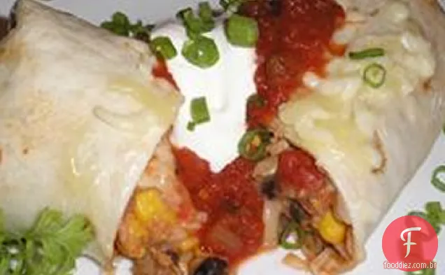 Carne De Porco Burritos