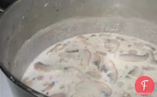 Elegante Sopa De Cogumelos