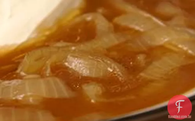 Sopa De Cebola Cremosa