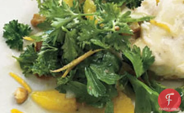 Salada De Laranja, Salsa E Noz
