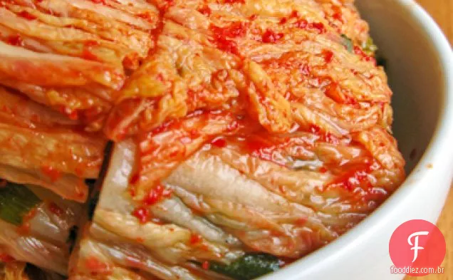 Kimchi (picles de repolho napa picante tradicional)
