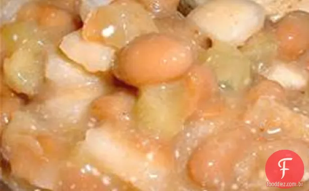 Salada de porco e feijão I