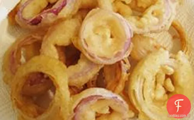Anéis De Cebola Frita