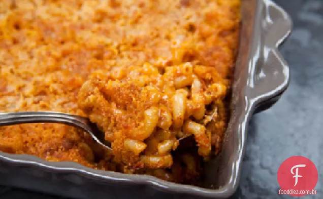 Chouriço Mac e queijo