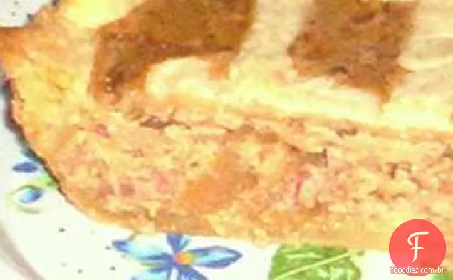 Tarte a l'oignon (Torta de cebola francesa)