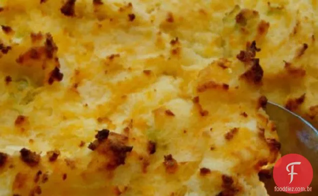 Caçarola De Batata Cebola Verde
