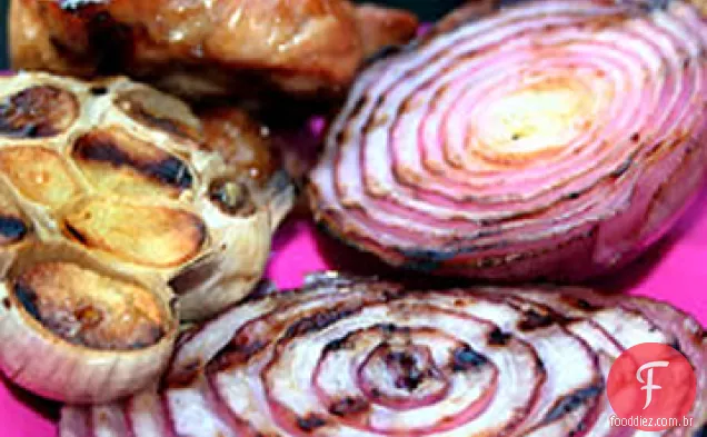 Cebolas Grelhadas Salgadas