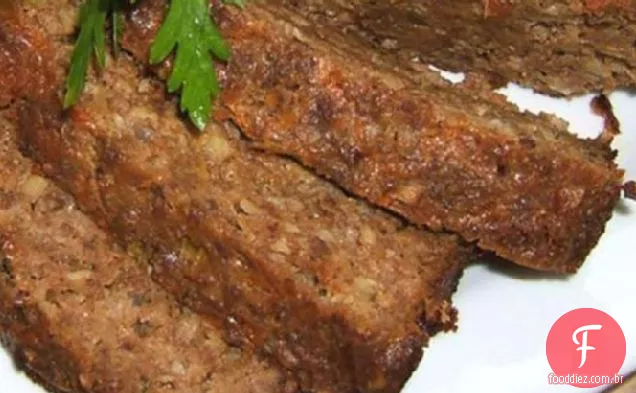 Queijo Cottage Assado (Bolo De Carne Vegetariano)