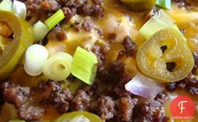 Sobre o topo Nachos