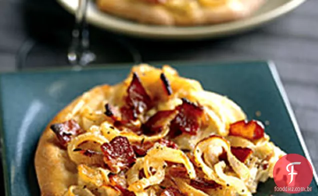 Torta de cebola e Bacon
