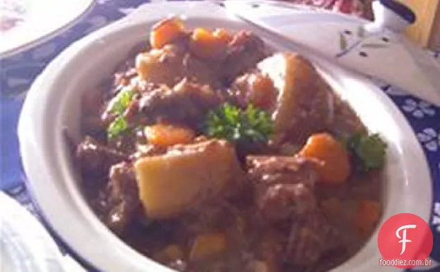 Fogão lento ensopado de carne IV