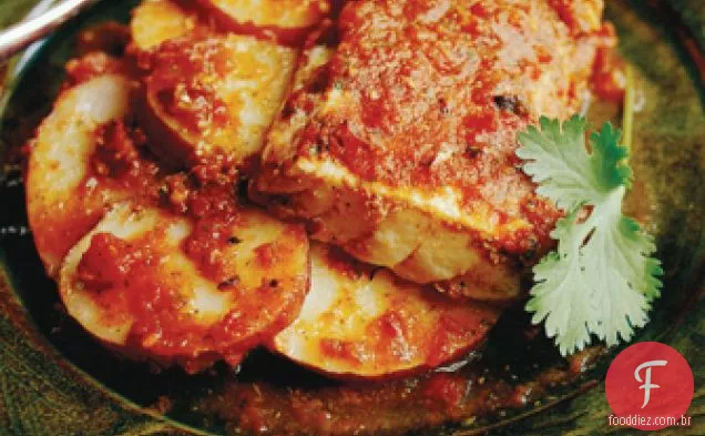 Peixe assado na Salsa