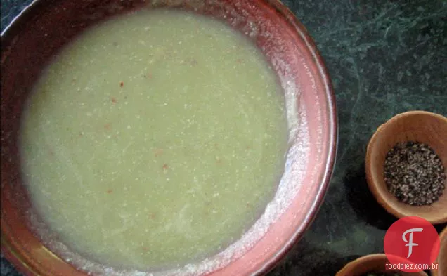 Sopa De Aipo, Lovage E Amêndoa