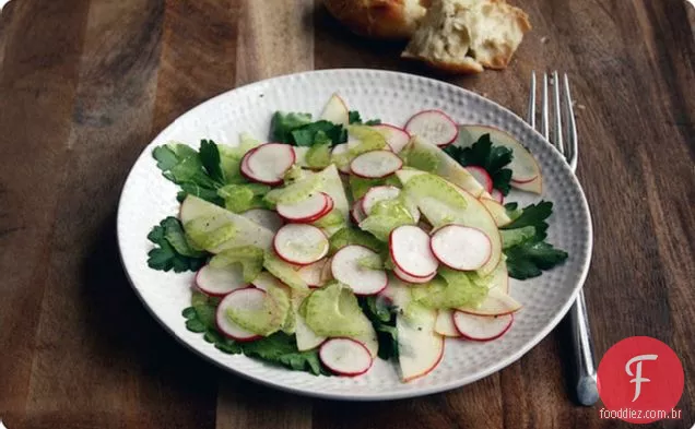 Salada De Rabanete, Aipo E Maçã