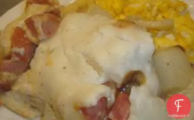 Salsicha Batata Medley