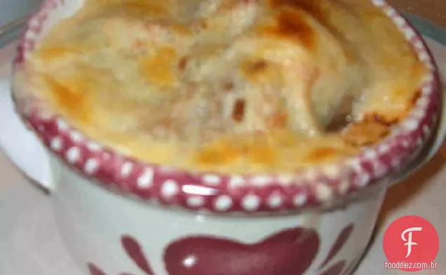 Crock Pot sopa de cebola francesa para os preguiçosos!