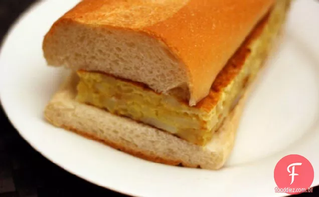 Jantar esta noite: Bocadillo de Tortilla
