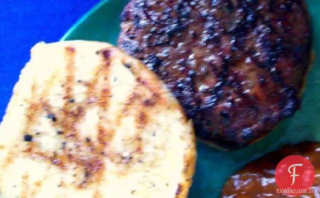 Teriyaki Cebola Hambúrgueres