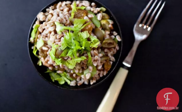 Farro E Salada De Aipo
