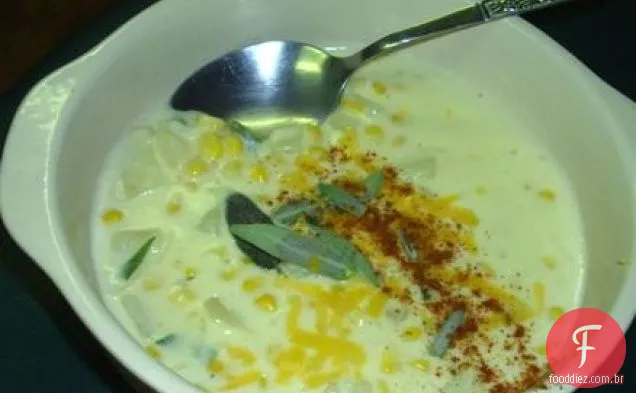 Sopa Cremosa De Cogumelos E Cebola Assada