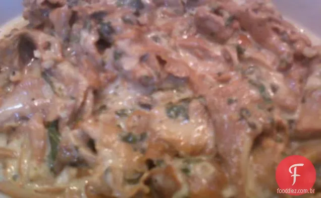 Masturbar Coxas De Frango Com Salsa De Manga