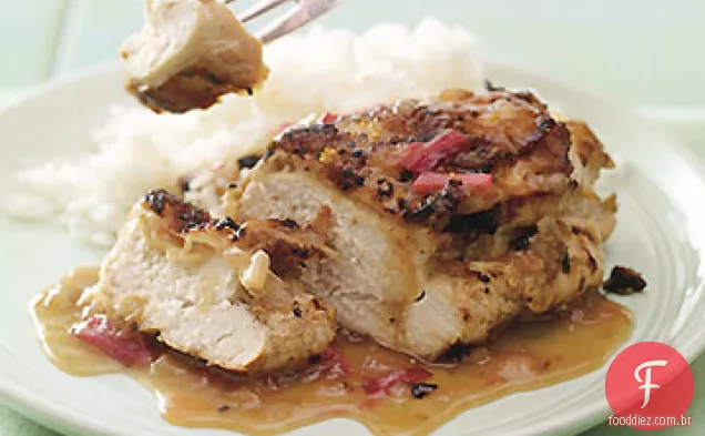 Frango Com Limão E Ruibarbo
