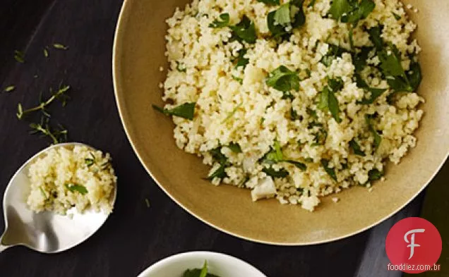 Herbed Cuscuz Pilaf