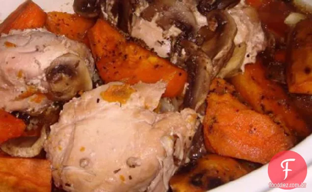 Frango & Batata Doce Crock Pot Stew
